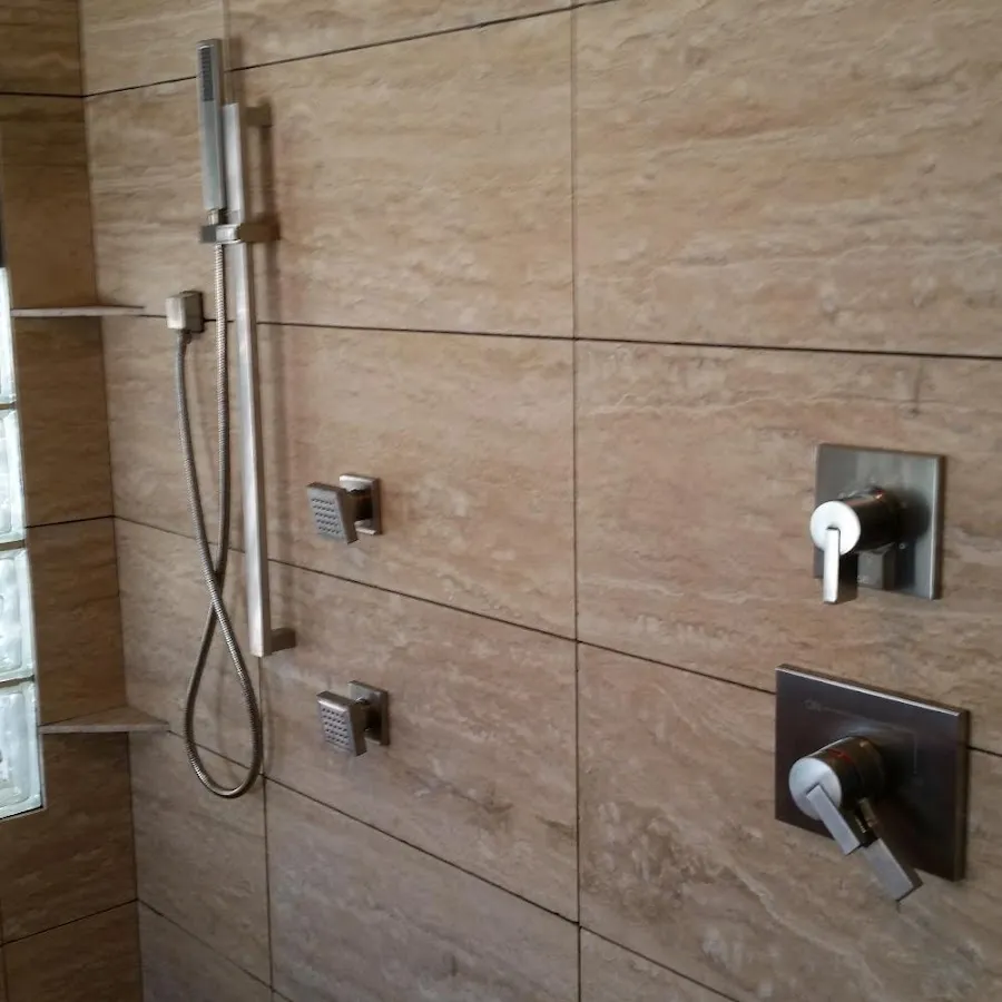 Shower fixture installation for Water Heater Replacement in Radnor